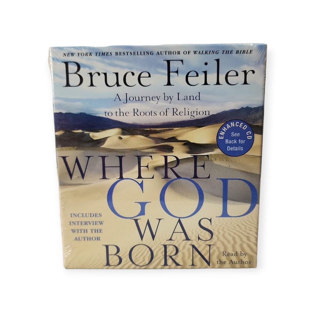 WHERE GOD WAS BORN By Bruce Feiler Audiobook 6 CD Abridged